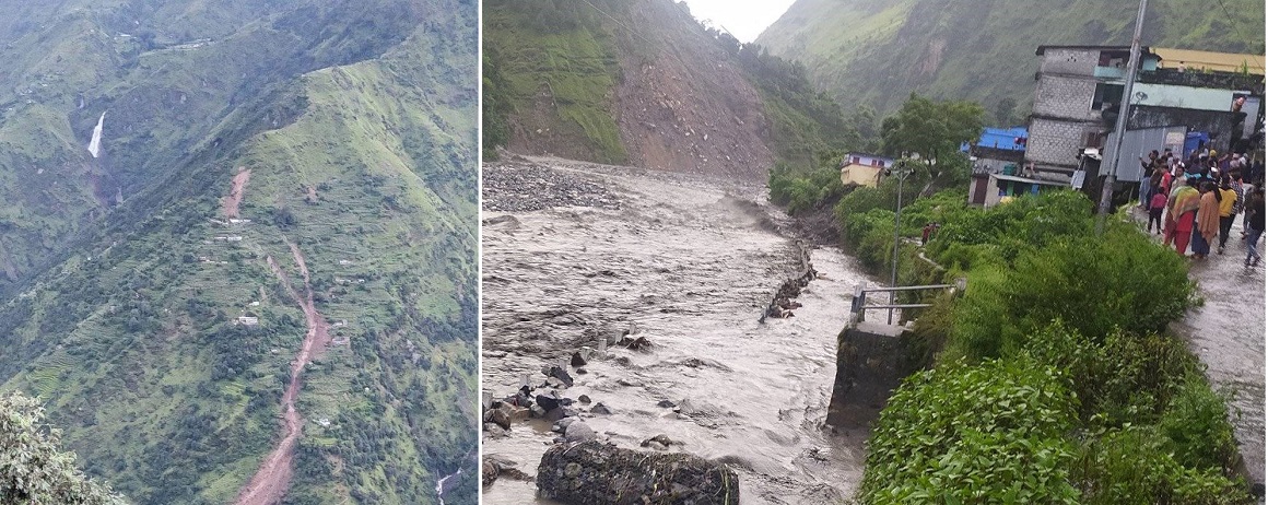 दार्चुला बाढी पहिरो अपडेट : एकजनाको मृत्यु, सात वेपत्ता