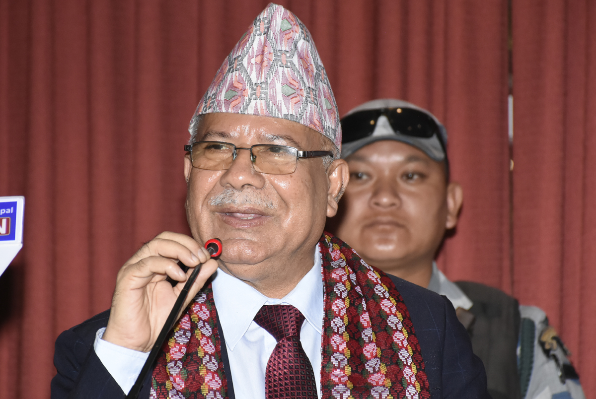हामीले यो देशलाई अस्थिर राजनीतिबाट जोगायौं : अध्यक्ष नेपाल