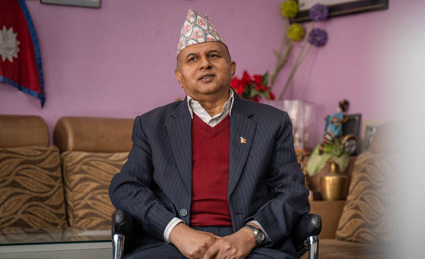 एमाले महासचिवकोःपूर्वराष्ट्रपति पार्टीको राजनीतिमा फर्किन खोज्नु गणतन्त्रकालागि खतरा 