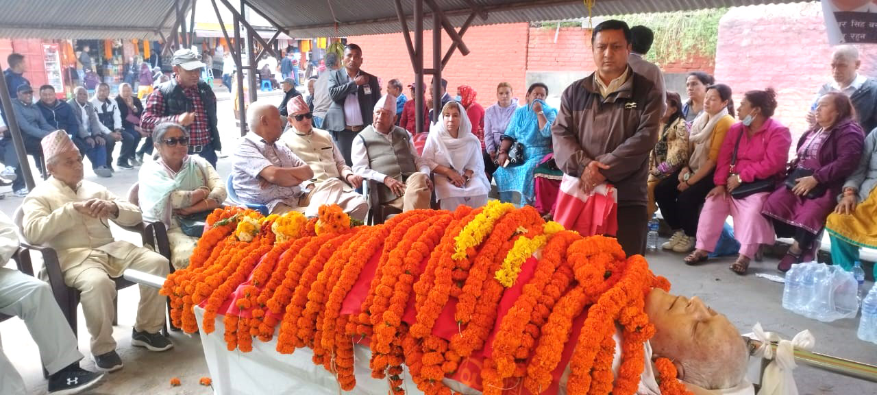 वरिष्ठ पत्रकार बस्नेतको अन्त्येष्टि