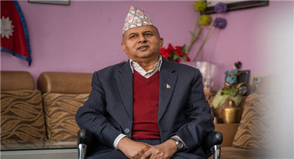 एमाले महासचिवकोःपूर्वराष्ट्रपति पार्टीको राजनीतिमा फर्किन खोज्नु गणतन्त्रकालागि खतरा 