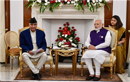 प्रधानमन्त्री देउवाको भ्रमणबाट द्विपक्षीय सम्बन्धमा नयाँ आयाम थपिएको भारतको विश्वास