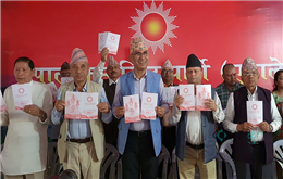 विष्णु पौडेलले सार्वजनिक गरे घोषणापत्र, बृहत् लुम्बिनी विकास गुरुयोजना तयार गरी कार्यान्वयन गरिने
