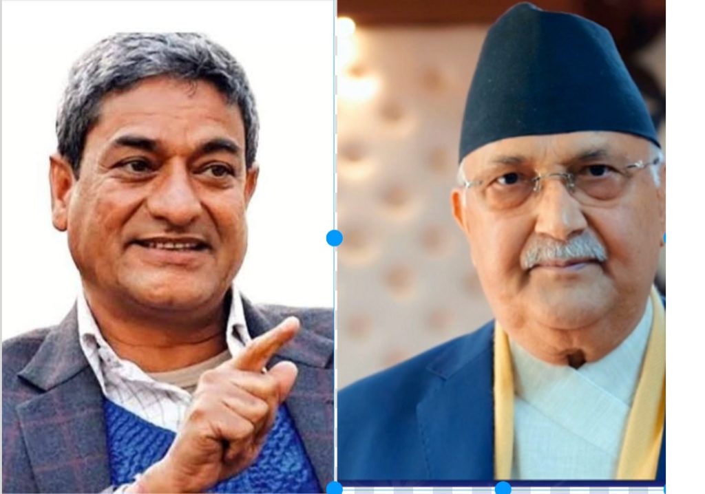 ओली-लेखककाे राहदानी रोक्का र स्थान हदविरुद्ध लिखित जवाफ माग