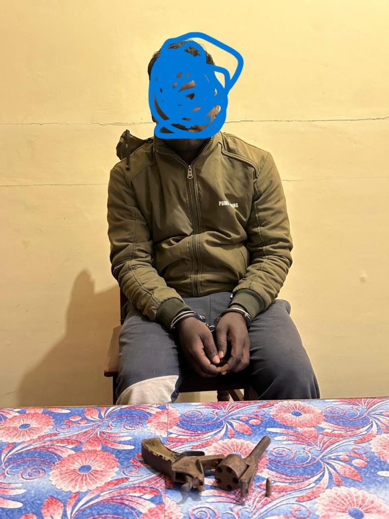 महोत्तरीको हलखोरीबाट पेस्तोलसहित एक भारतीय नागरिक पक्राउ