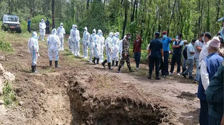 चितवनमा भेटिएका ३४८ शवमध्ये ३३५ को व्यवस्थापन